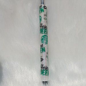 Caffeine Queen Refillable Glitter .7mm Inkjoy Pen